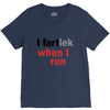 funny i fartlek V-Neck Tee