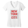 new york city Women's V-Neck T-Shirt