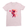 KISS ME PLEASE Ladies Fitted T-Shirt