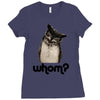 owl whom Ladies Fitted T-Shirt
