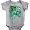 water lilies and nessy Baby Onesie