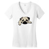 ruff patch rescue mascot Women's V-Neck T-Shirt