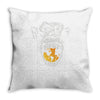 angry monkey jaune sure Throw Pillow