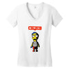 nobody likes him Women's V-Neck T-Shirt