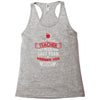 funny teacher Racerback Tank