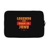 Legends Are Born In June Laptop sleeve