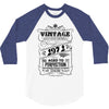 Vintage Aged To Perfection 1971 3/4 Sleeve Shirt