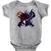 more heart than less Baby Bodysuit