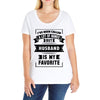 I've Been Called A Lot Of Names But Husband Is My Favorite Ladies Curvy T-Shirt