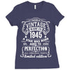 Vintage 1945 Ladies Fitted T-Shirt
