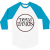 team damon salvatore 3/4 Sleeve Shirt