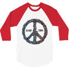 peace in our time vectorized 3/4 Sleeve Shirt
