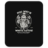 white lotus Mousepad