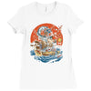 japanese world Ladies Fitted T-Shirt