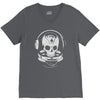 astronaut skull V-Neck Tee