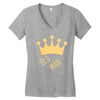 old man Women's V-Neck T-Shirt