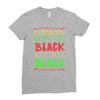 everybody wanna be black Ladies Fitted T-Shirt