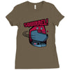 squirrel Ladies Fitted T-Shirt