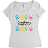 Grandma's Crazy Boys Without Names Women's Triblend Scoop T-shirt