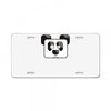 panda pixel License Plate