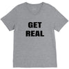 get real V-Neck Tee