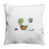 push to the limit Throw Pillow