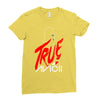 avicii true Ladies Fitted T-Shirt