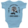 i am my ancestors' wildest dreams Baby Bodysuit