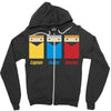 red shirt Zipper Hoodie