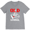 old school joystick V-Neck Tee