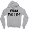 free ballin Zipper Hoodie