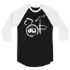 dw drum 3/4 Sleeve Shirt
