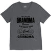I&rsquo;m Called Grandma Because I&rsquo;m Way Too Cool To Be Called Grandma V-Neck Tee