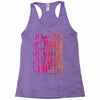my heart is empty Racerback Tank