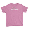 this t shirt was tested on dinosaurs Youth Tee