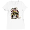 rebel 'til the end Ladies Fitted T-Shirt