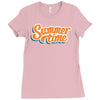 summer time Ladies Fitted T-Shirt