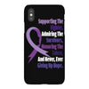 supporting the fighter, admiring the survivors, honoring the taken iPhoneX Case