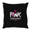 pink spread the hope Throw Pillow