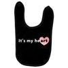 its My Heart Baby Bibs