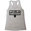 pull my cracker Racerback Tank