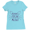 FREAK MEOWT CAT Ladies Fitted T-Shirt