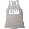 idgaf Dua Lipa Racerback Tank