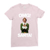 omg santa will ferrell Ladies Fitted T-Shirt