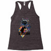 who loves doberman Racerback Tank
