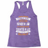 Super Cool Father In Law Of A Freaking Awesome Daughter In Law Racerback Tank