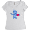 neverheart Women's Triblend Scoop T-shirt