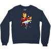 iron man (ironman parody) Crewneck Sweatshirt