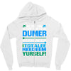 just wen i think you coundn't posible be any dumber you go and do somt Zipper Hoodie