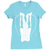 late night tux Ladies Fitted T-Shirt